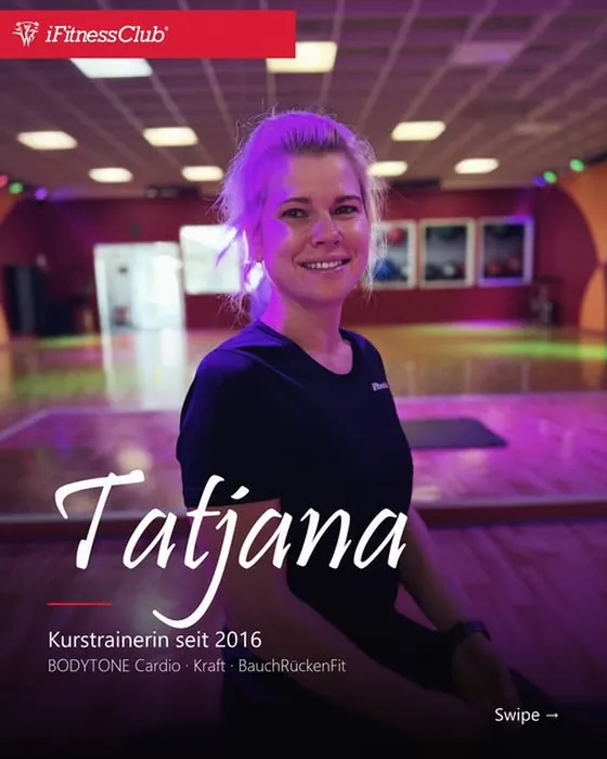 Beitrag: Kurstrainerin Tatjana